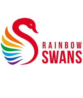 Rainbow Swans